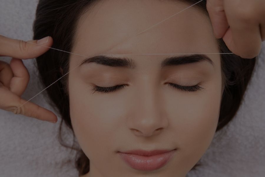 Cuidados antes y después de la depilación de cejas con hilo