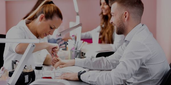 Manicura sencilla hombres