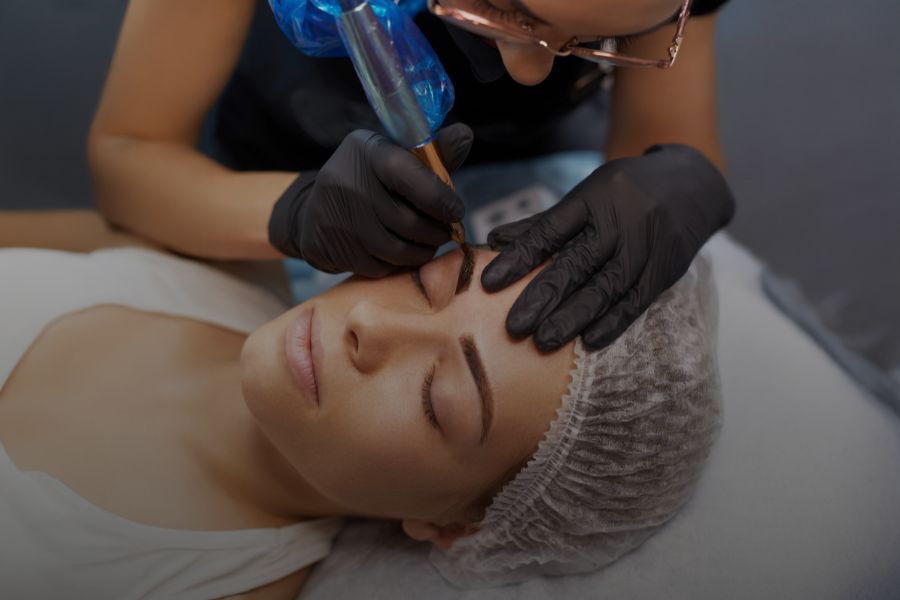 LFB Cicatrización técnica combinada de cejas tiempos y fases