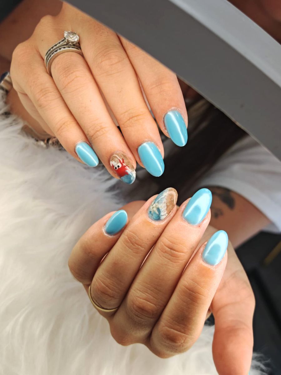 Nail art veraniego