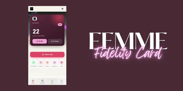 Tarjeta de fidelidad de La Femme Beauty